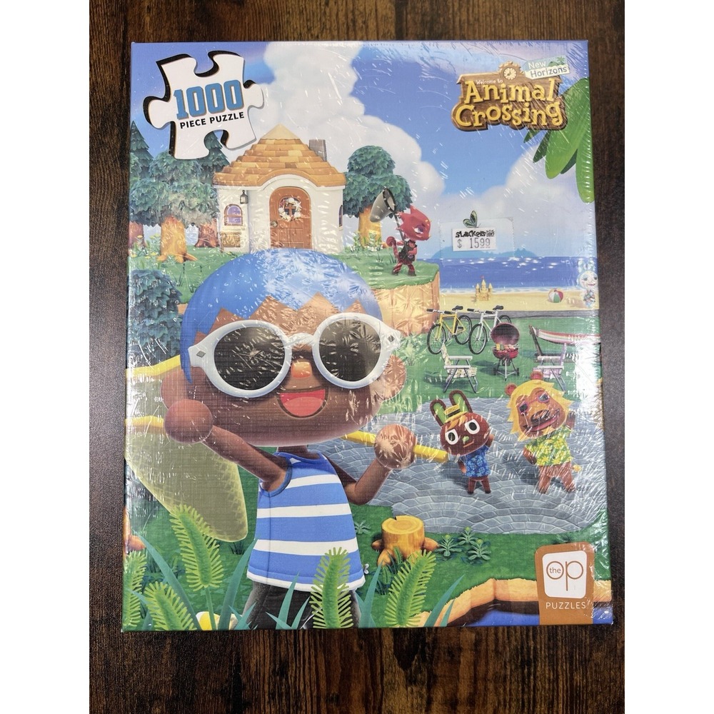 USAopoly Animal Crossing Summer Fun 1000 Piece Puzzle NEW, Sealed